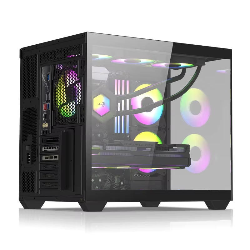 Wholesale for E-Atx Full Towers Homemade Computer Desk Case Gaming Computer Casing Desktop Gaming Pc Case