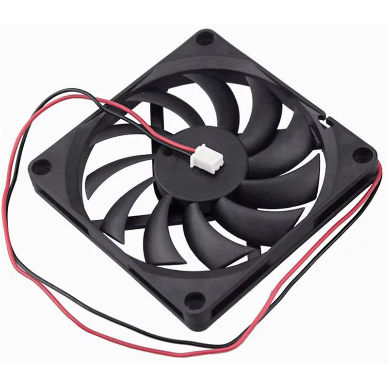 New Cooling Fan 5V 2 Pin 80X80X10Mm Pc Computer CPU System Heatsink Brushless Cooling Fan 8010 for Computer