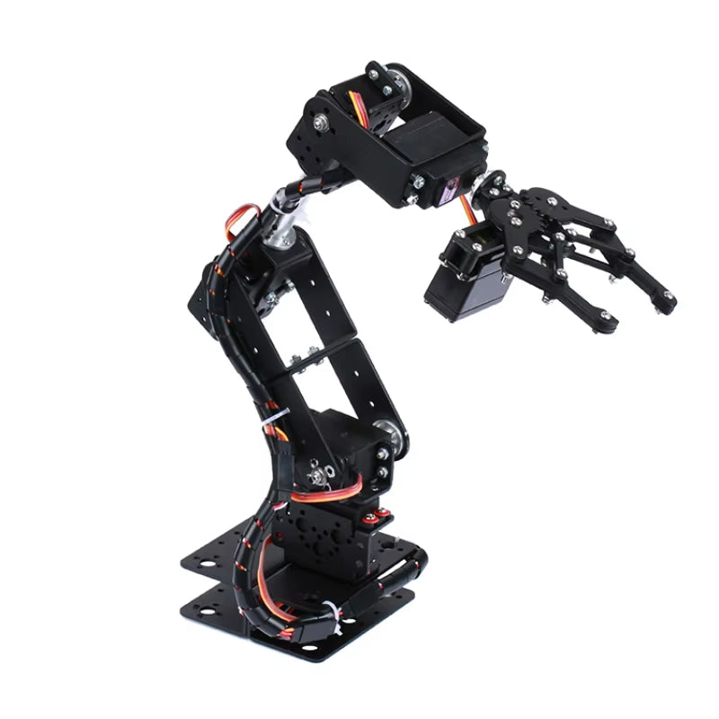 Robotic Arm Kit 6 Dof Programming Robotic Arm DIY Kit for Arduino for Raspberry Pi Robot UNO/ESP32 Open Source Code and Tutorial