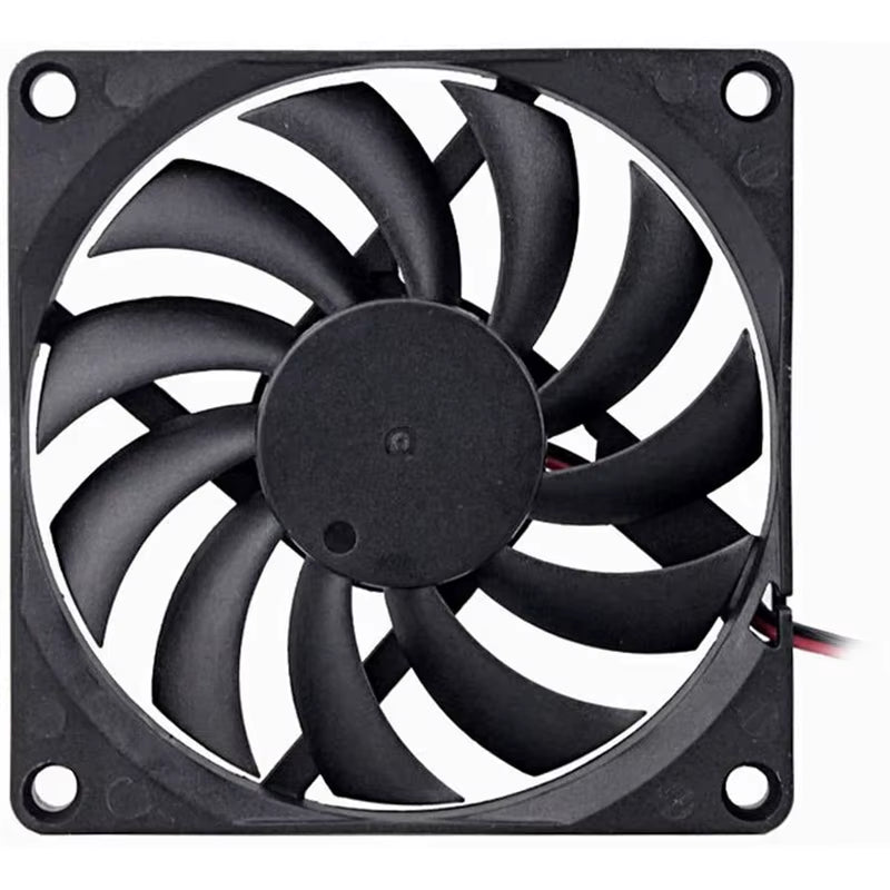 New Cooling Fan 5V 2 Pin 80X80X10Mm Pc Computer CPU System Heatsink Brushless Cooling Fan 8010 for Computer