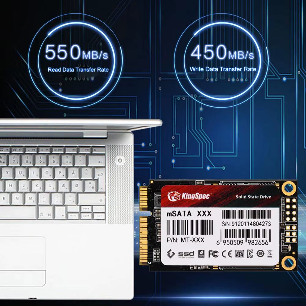 Solid State Drive High-Speed Compatible File Transfer Desktop Computer Internal MSATA SSD Internal SSD Computer Accessories