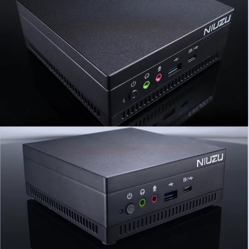 NIUZU Mini PC  Ryzen 3 3250U Mini PC Office Computer High Performance Office Desktop 2.5" SSD Drive Gaming Computer 미니 PC