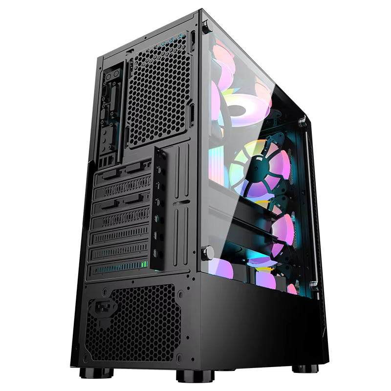 Factory OEM Gaming Computer Case ATX PC Case HDD USB3.0 Tempered Glass Computer Case & Towers Gaming Chassis