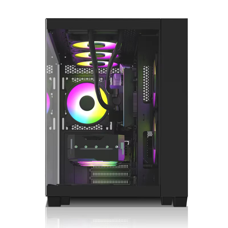 Wholesale for E-Atx Full Towers Homemade Computer Desk Case Gaming Computer Casing Desktop Gaming Pc Case