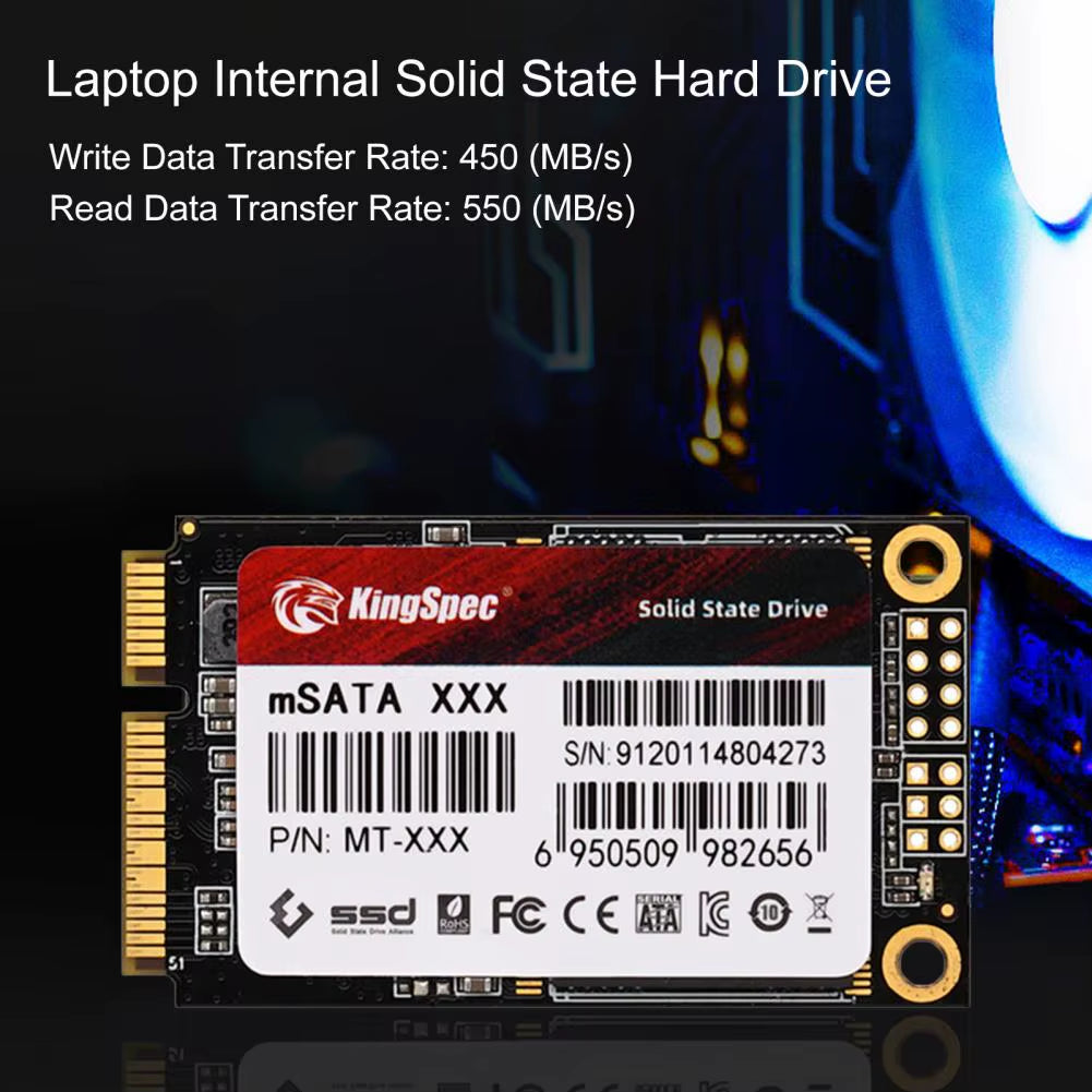 Solid State Drive High-Speed Compatible File Transfer Desktop Computer Internal MSATA SSD Internal SSD Computer Accessories