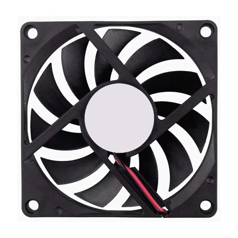 New Cooling Fan 5V 2 Pin 80X80X10Mm Pc Computer CPU System Heatsink Brushless Cooling Fan 8010 for Computer